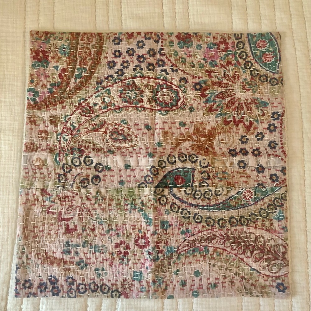 Kantha Pillow Cover